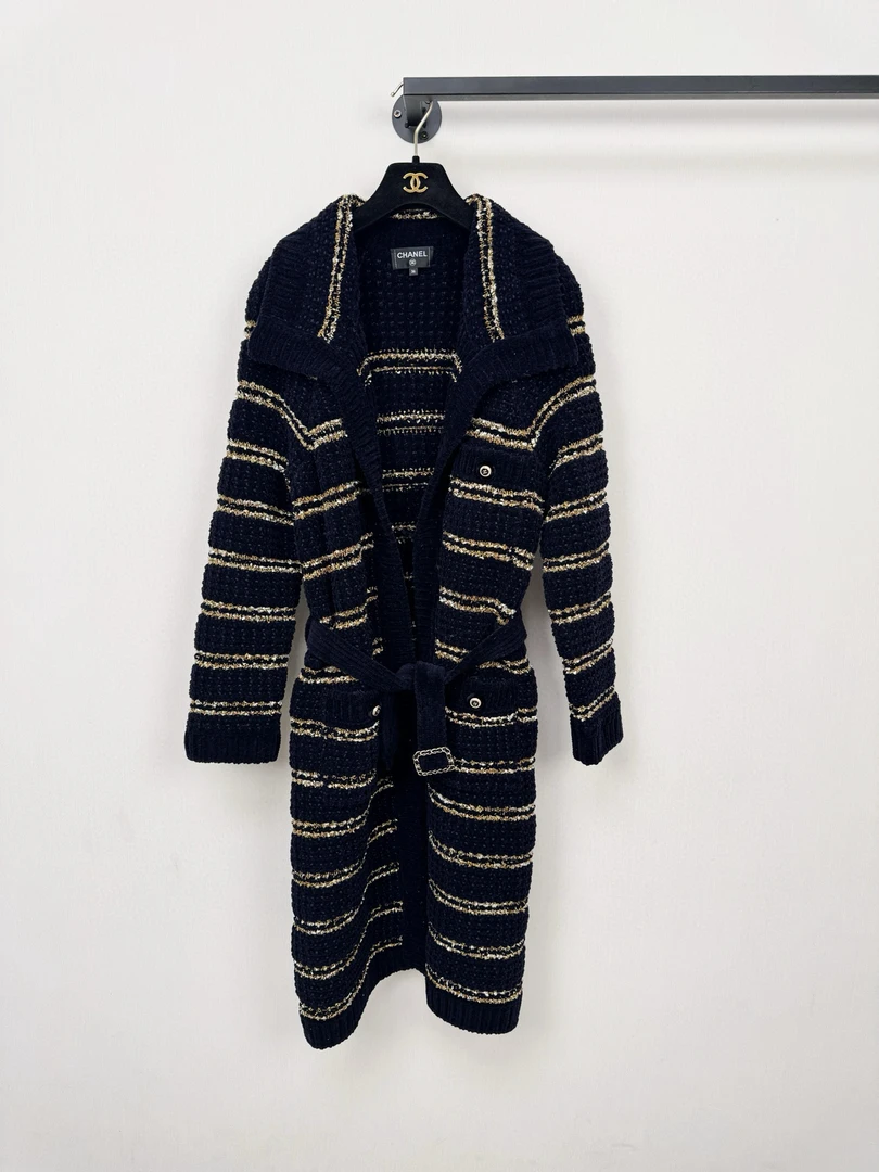 99新 Chanel/香奈儿 王一博同款针织外套 正品 36码 专柜4万多购