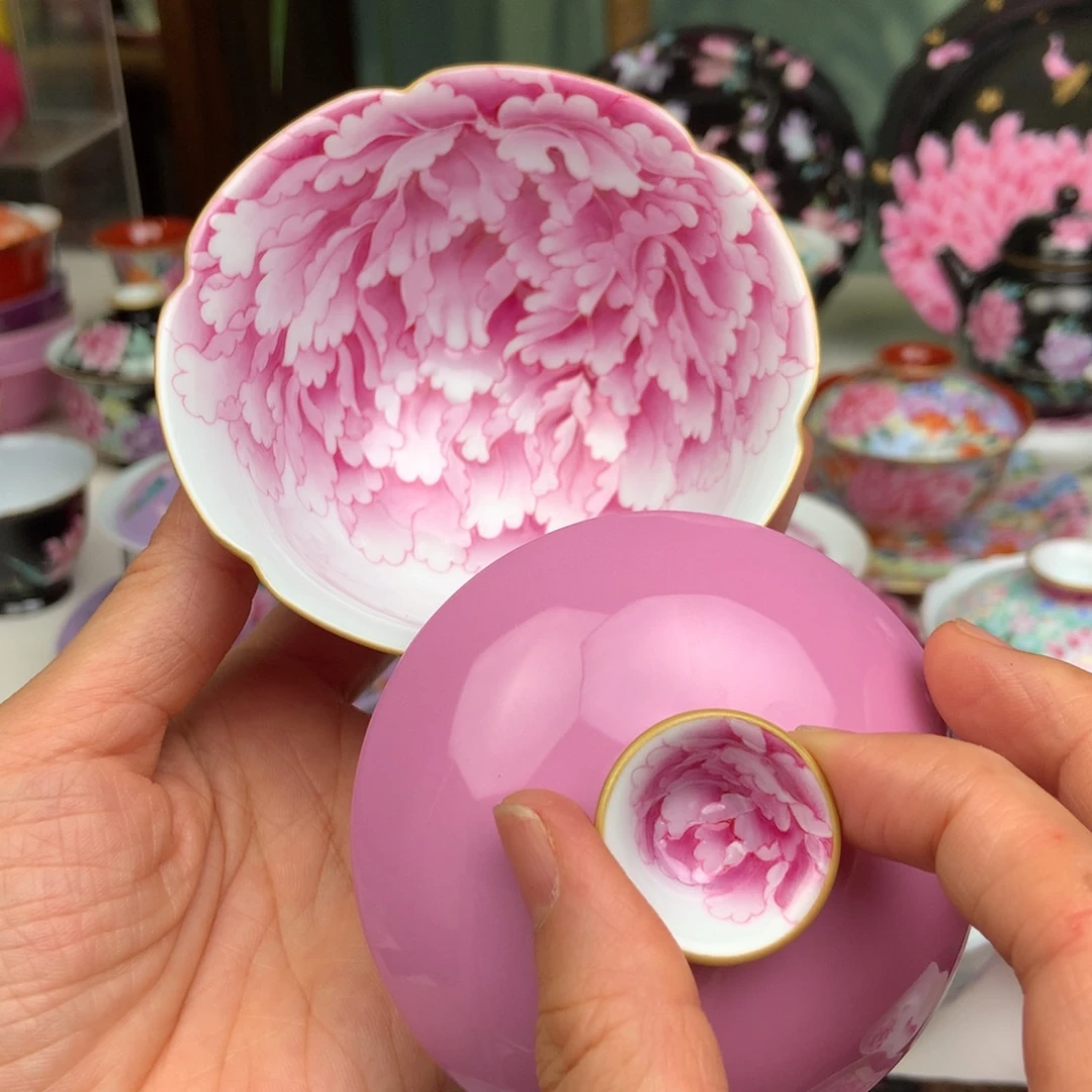 手工手绘满绘盖里画片