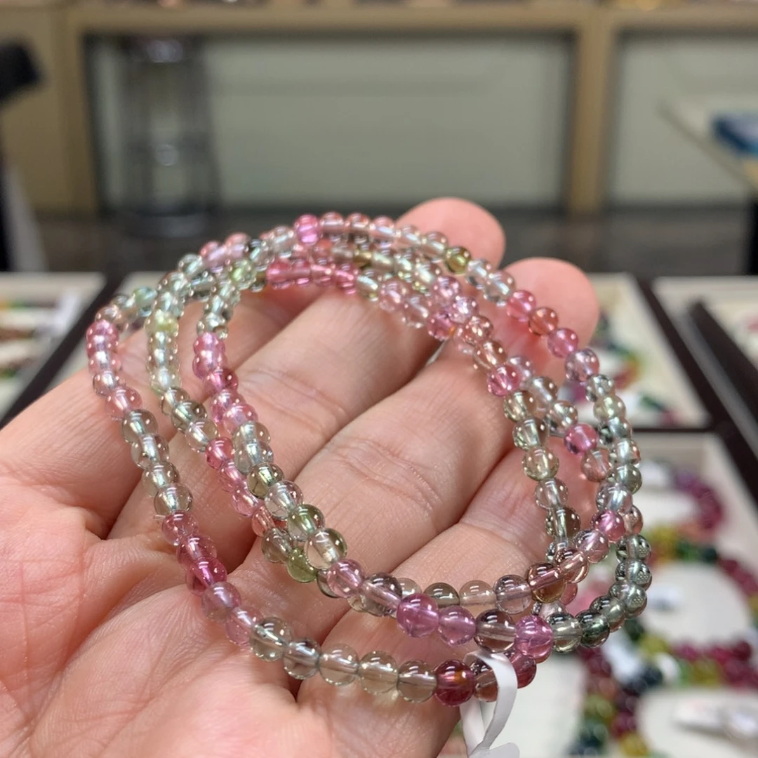 未镶嵌手链碧玺4:3左右