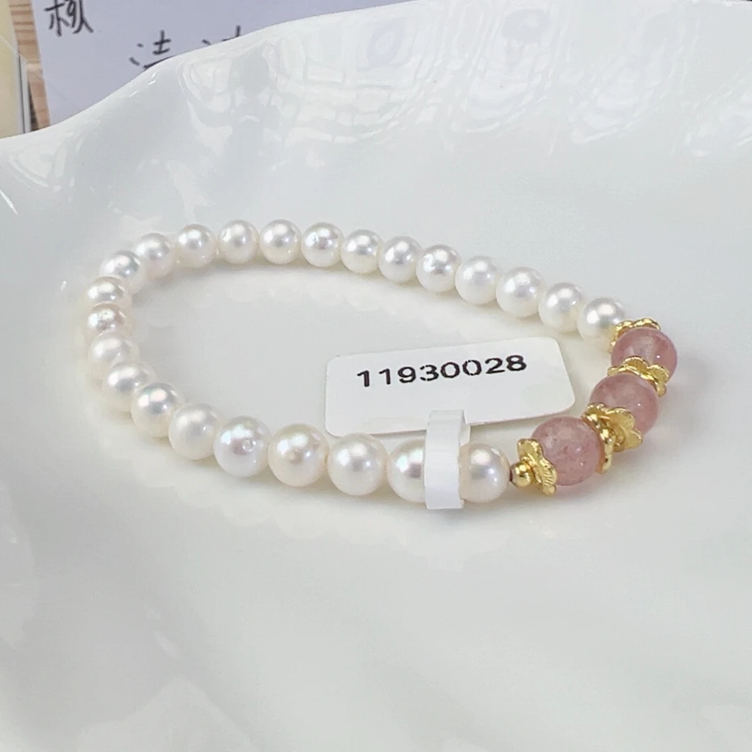 未镶嵌手绳淡水珍珠