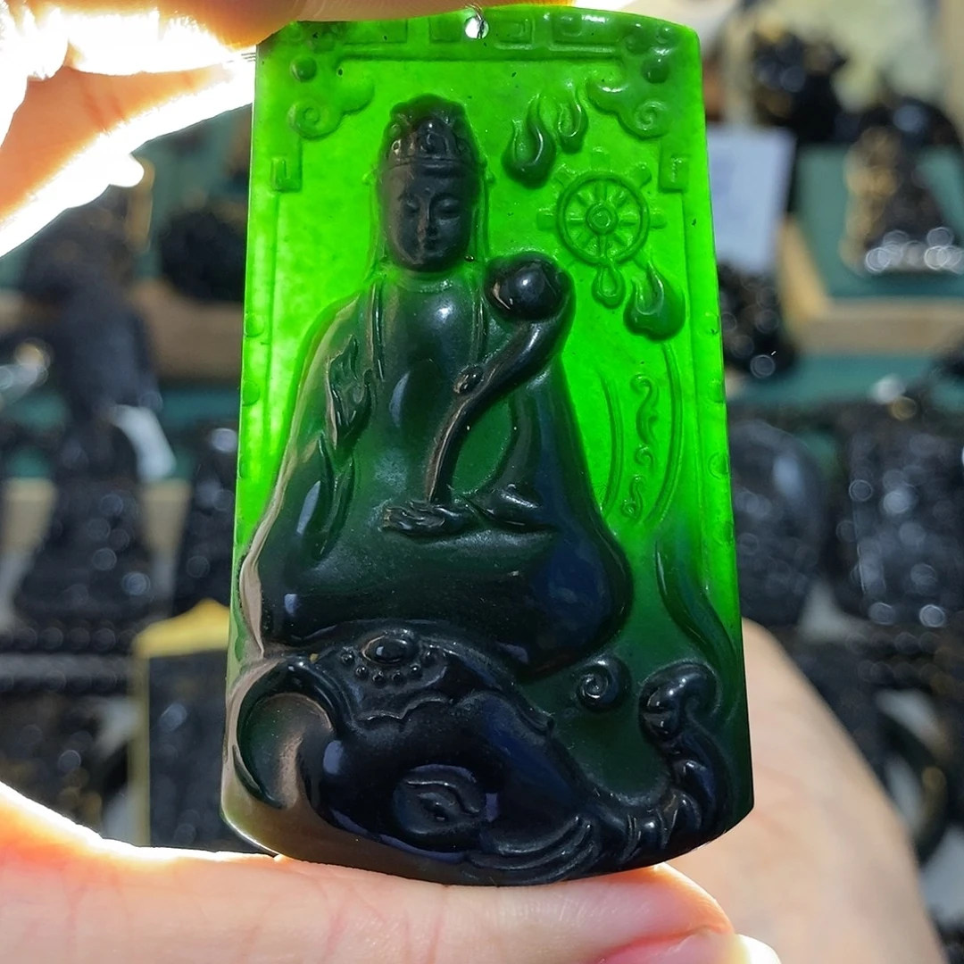 未镶嵌蛇纹石玉颈饰