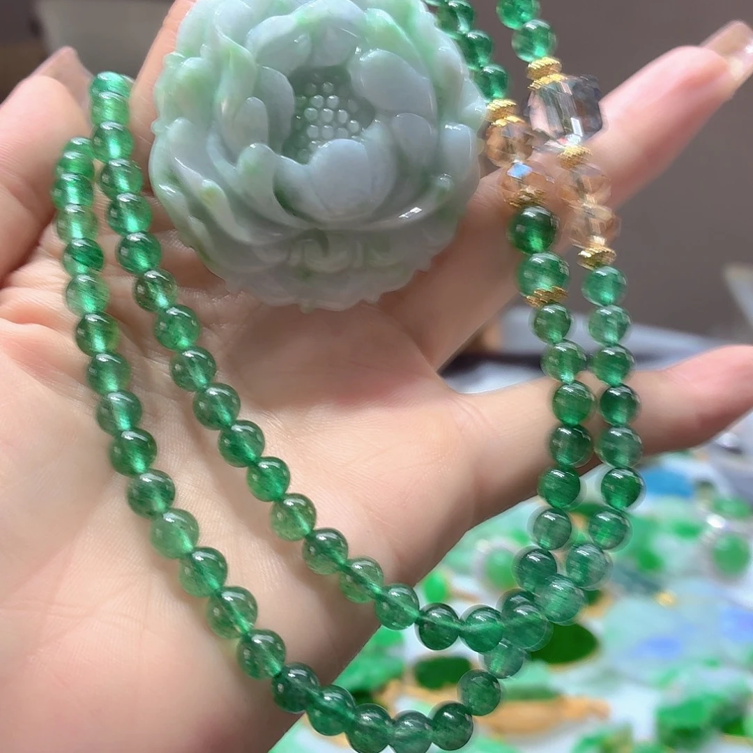 颈饰未镶嵌翡翠翡翠