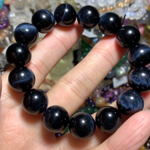 木变石（虎睛石）手链未镶嵌14mm手串