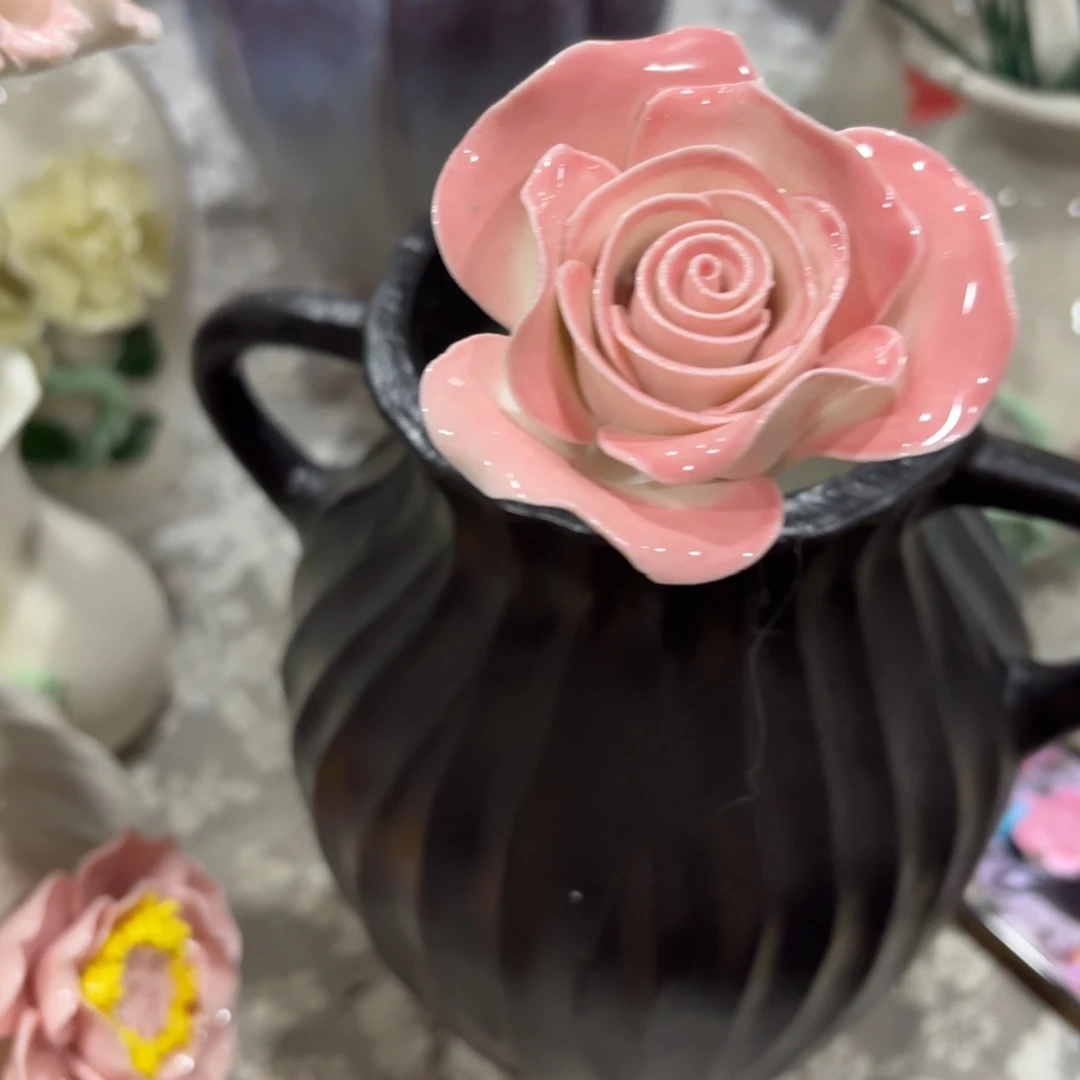 陶瓷花，20发货，退款拉黑