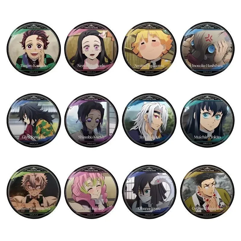 【鬼灭之刃】正版 次元波板糖-柱训练篇主题A、B徽章吧唧系列盲盒