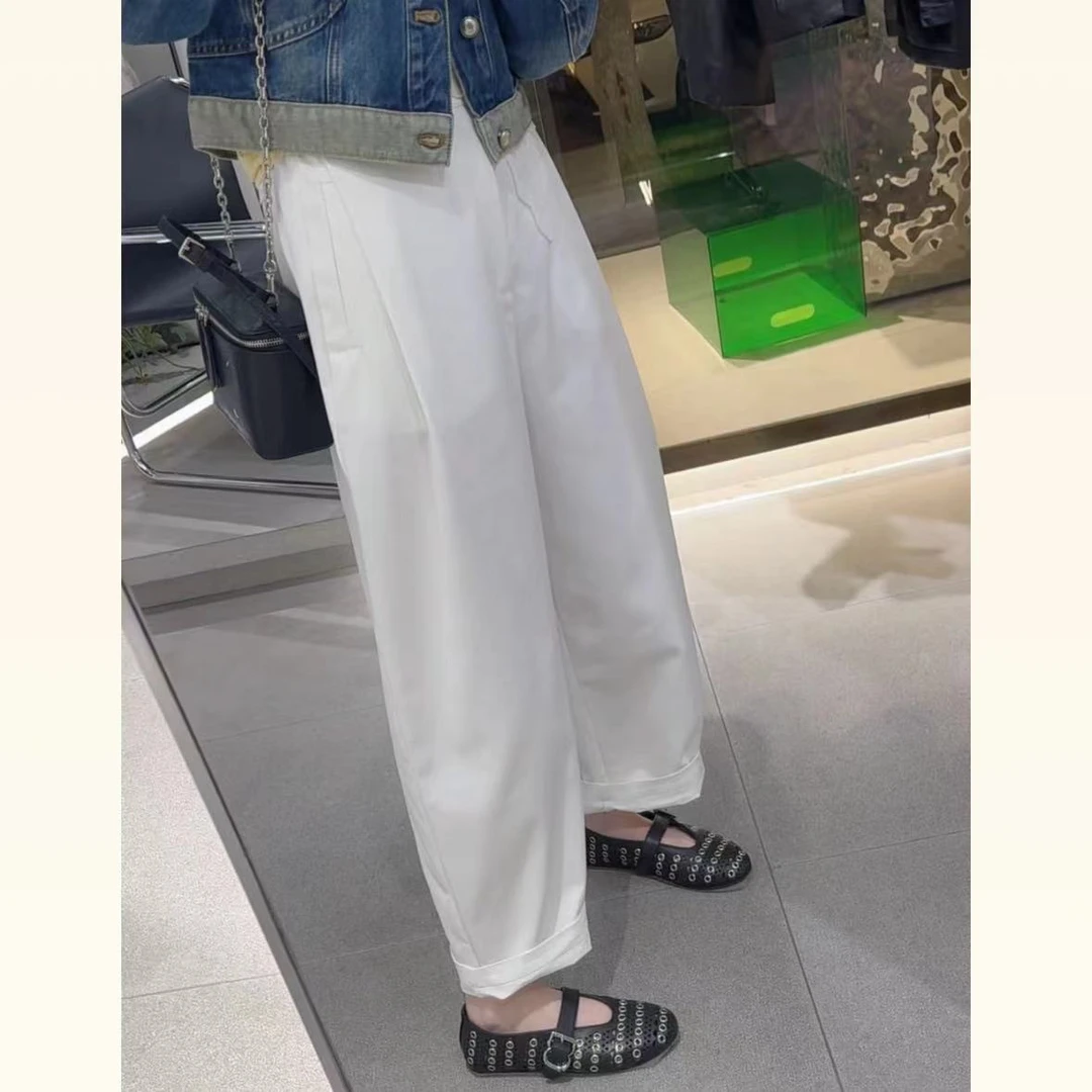 春苗精选   九分休闲裤    百搭时尚潮流宽松休闲裤