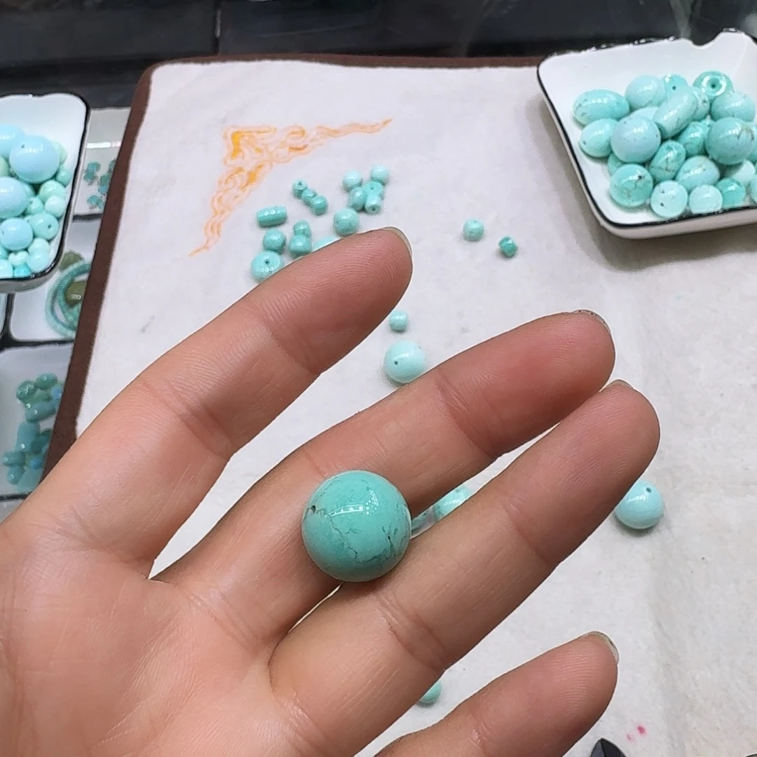 A***0烟晶未镶嵌手链绿
