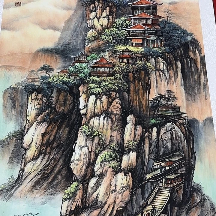 国画展示作品作品展示