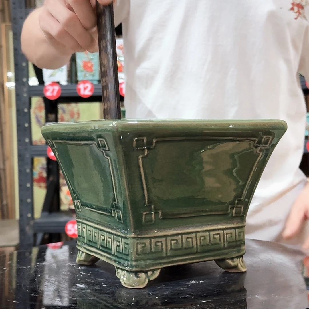 557玉绿瑕疵外口18内深13