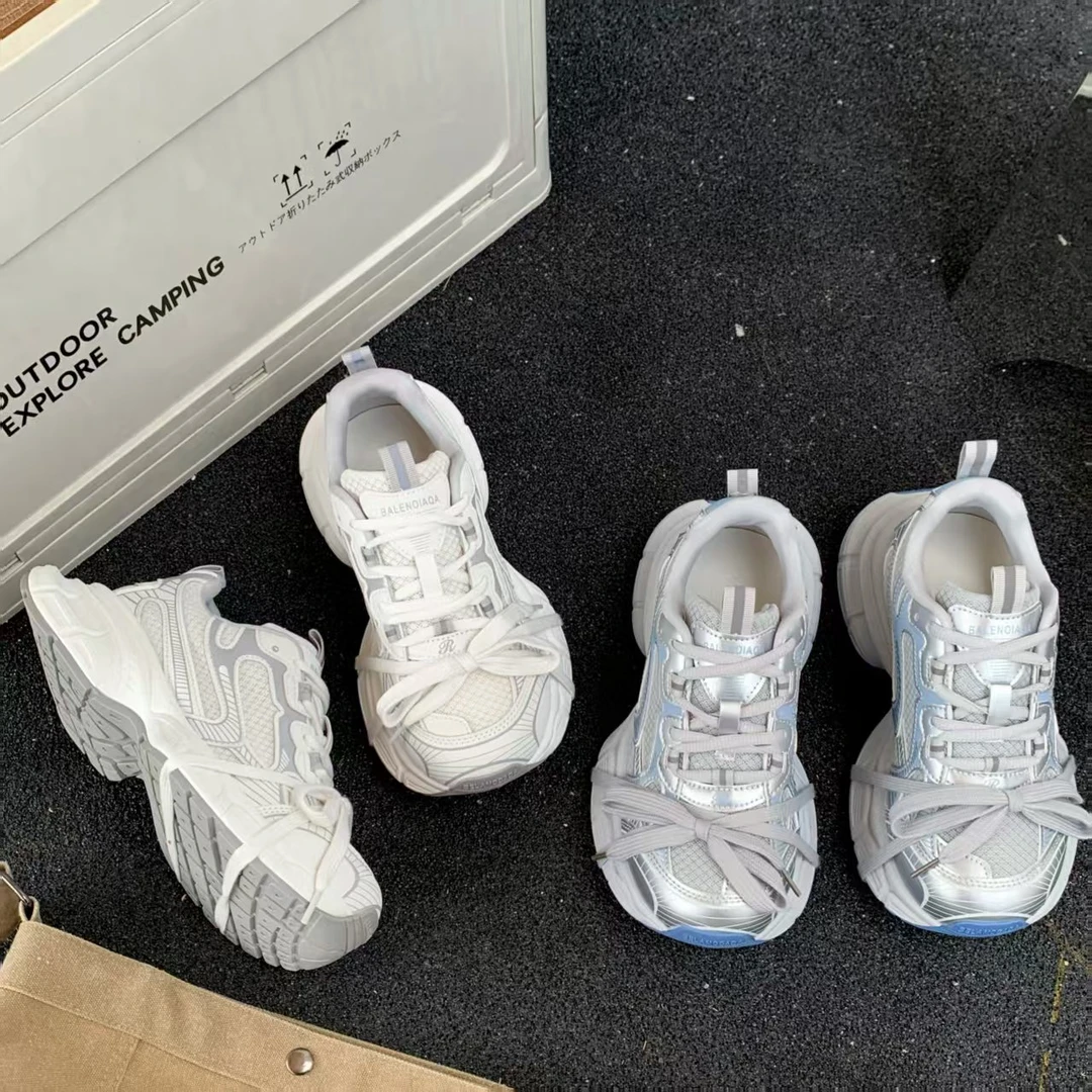 老爹鞋夏季女鞋鞋子厚底网面韩版时尚休闲运动潮流潮鞋  1817