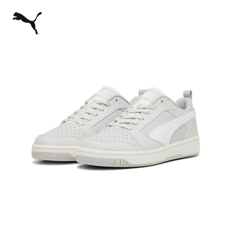 PUMA彪马板鞋官方新款男女同款复古休闲拼色休闲REBOUNDV6 392328