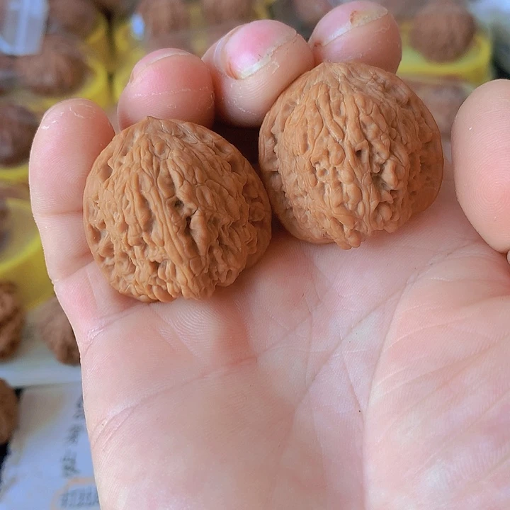 吊坠文玩核桃红玛瑙35