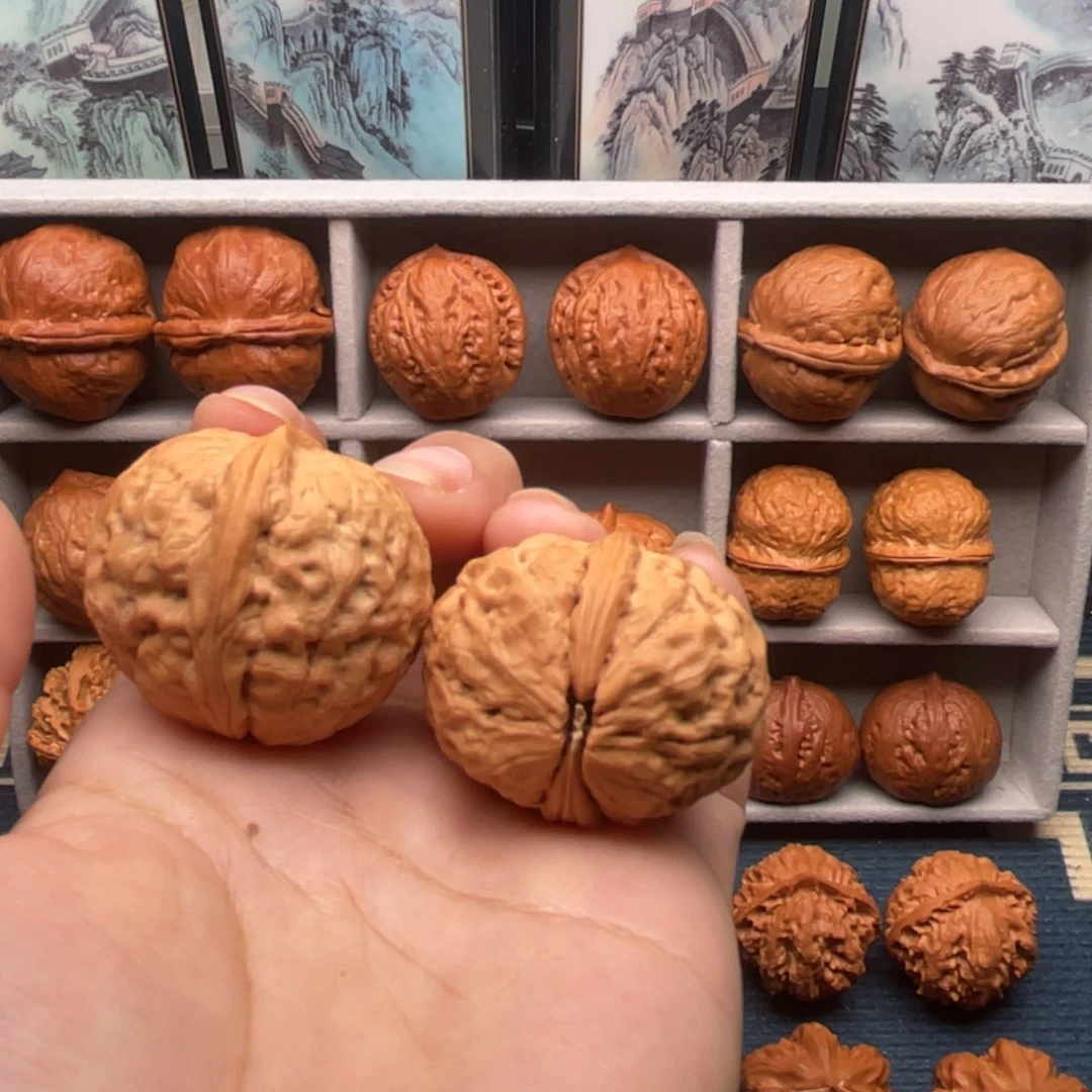 把件文玩核桃龙鳞元宝