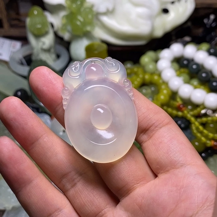 岫玉未镶嵌岫玉挂件