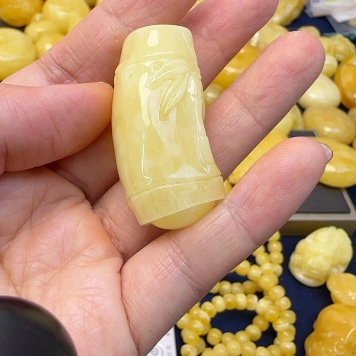 未镶嵌颈饰蜜蜡啦*啦天然蜜蜡