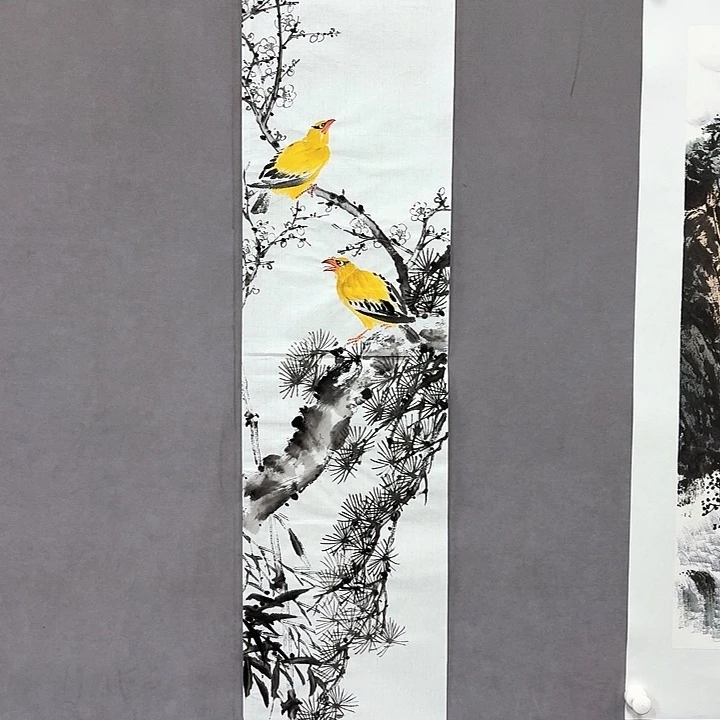 国画亲笔手绘放心去藏