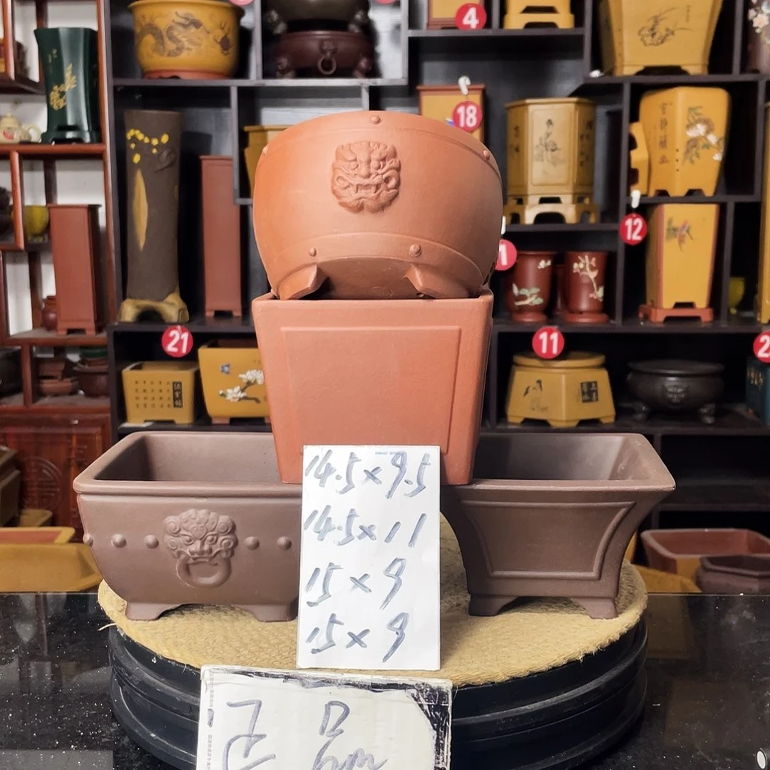 紫砂D-婉秋紫砂花盆