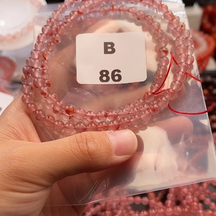 南红玛瑙未镶嵌多样性发货默认微瑕称重5mm