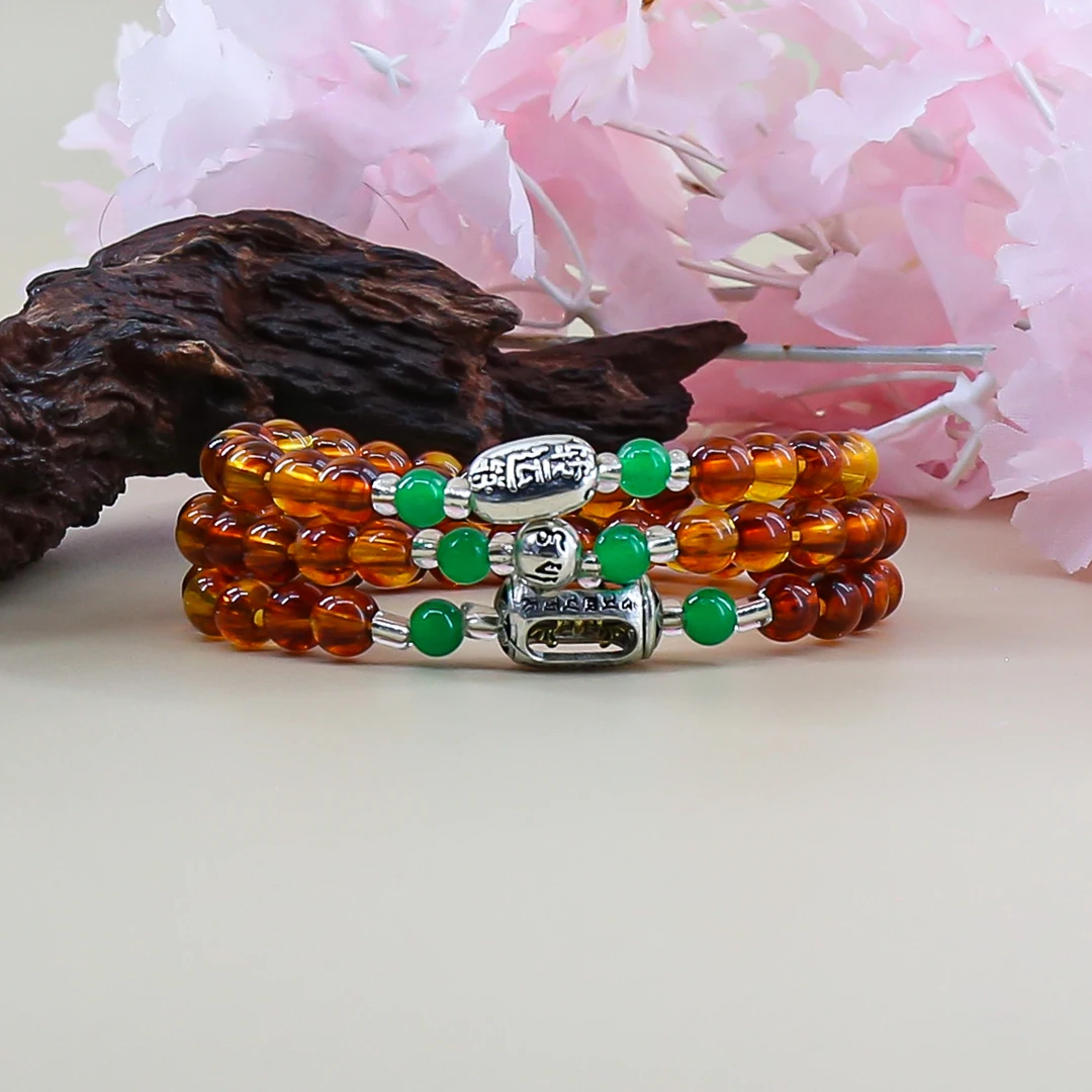 玻璃手链 AD390-金刚杵饰品（无礼盒）