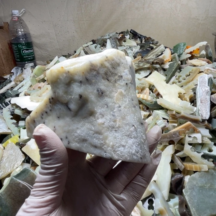 和田玉（糖玉）未镶嵌珠宝半成品