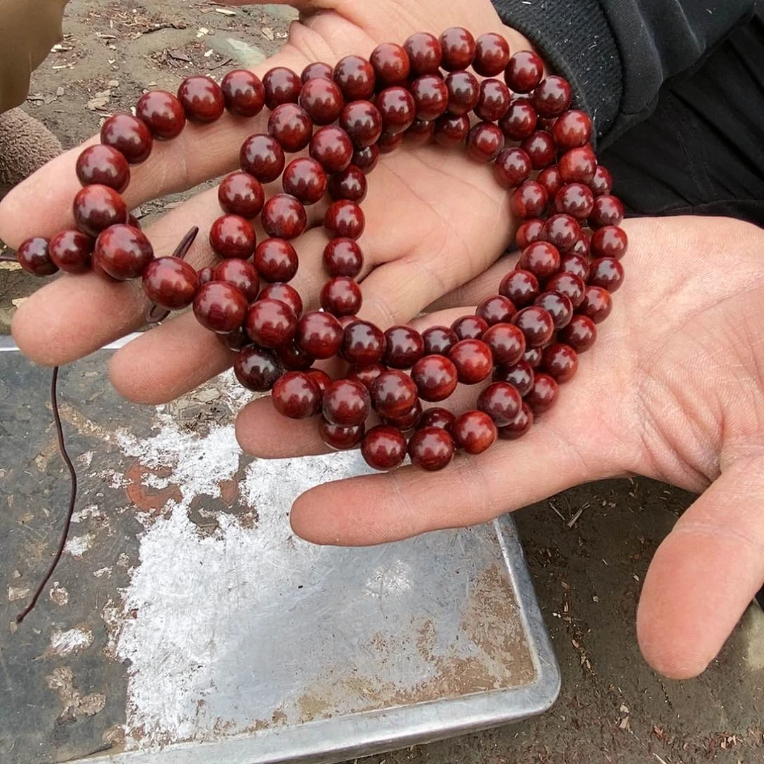 染料紫檀（血檀）0.6多圈