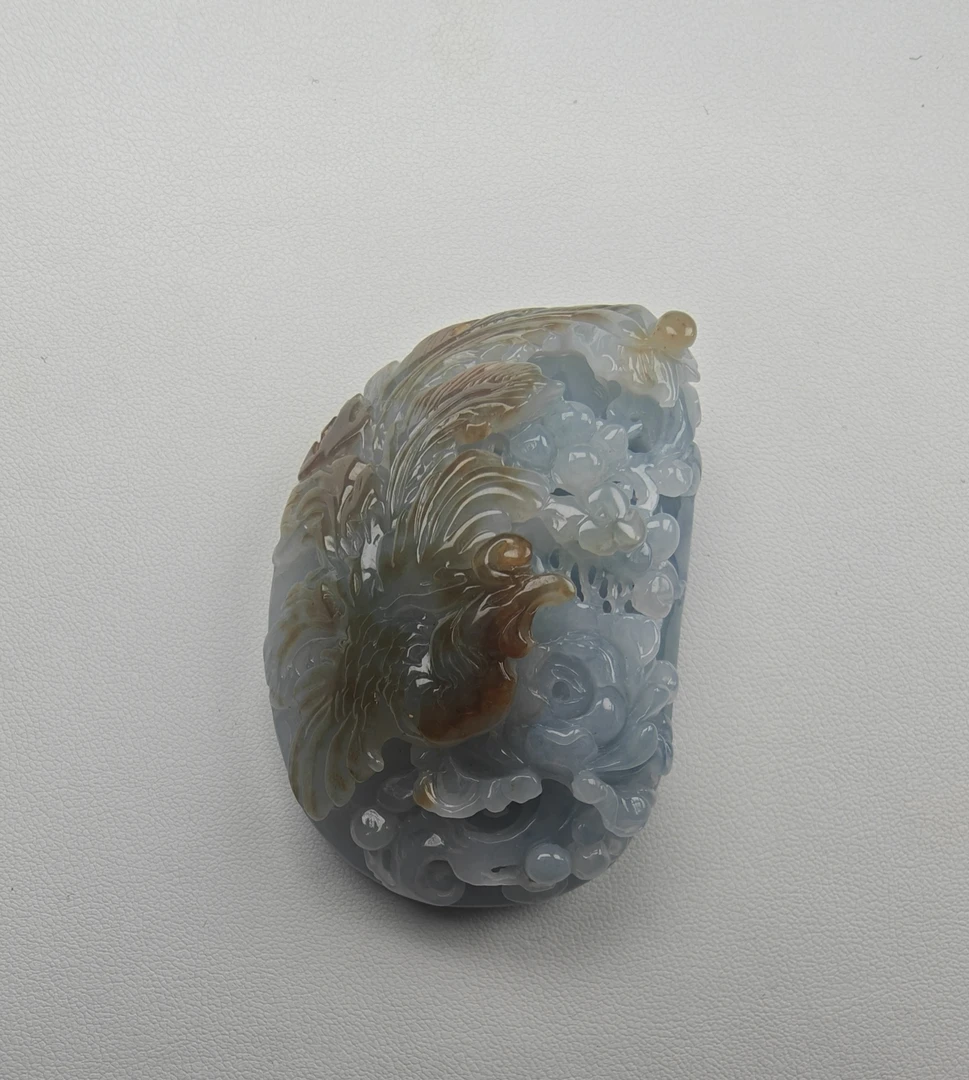 翡玉缘翡翠吊坠，花件