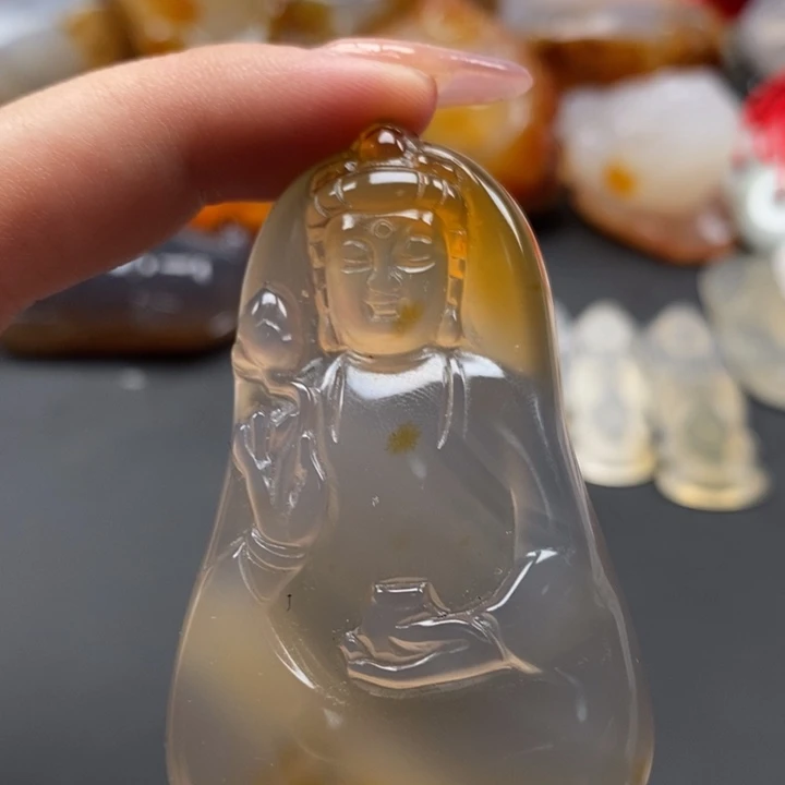 玛瑙/玉髓未镶嵌颈饰