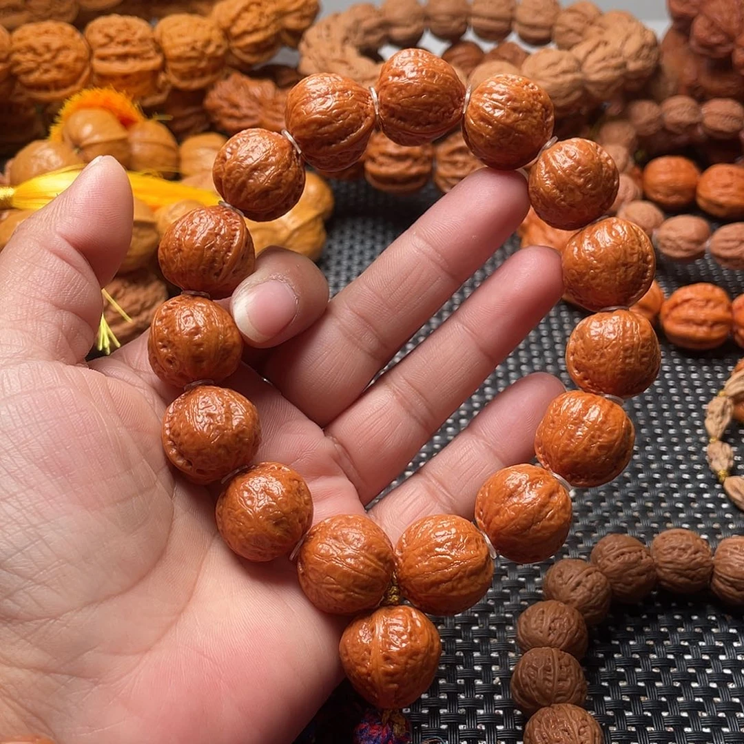 f***e文玩核桃手串光头富甲天下