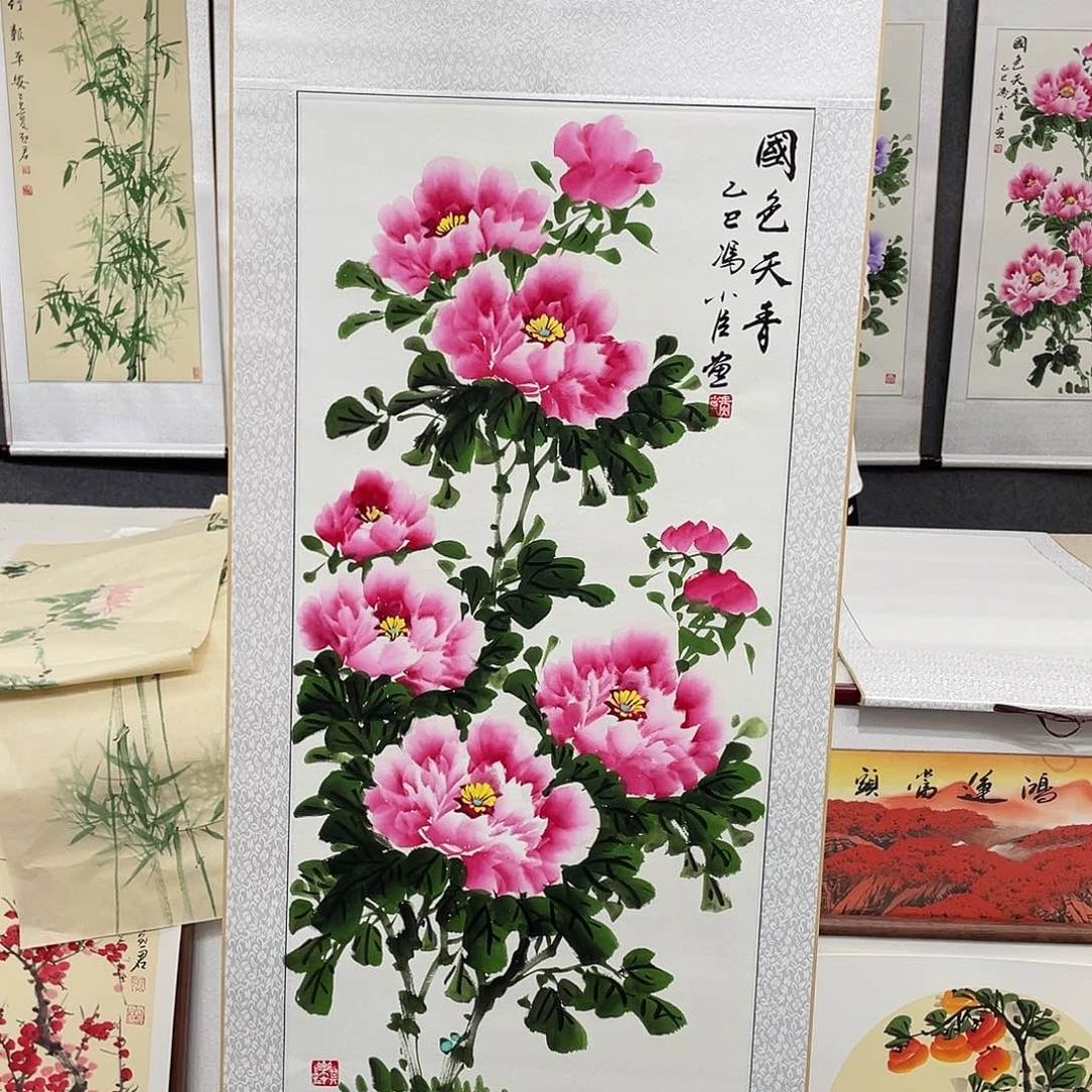 国画手绘作品手绘作品