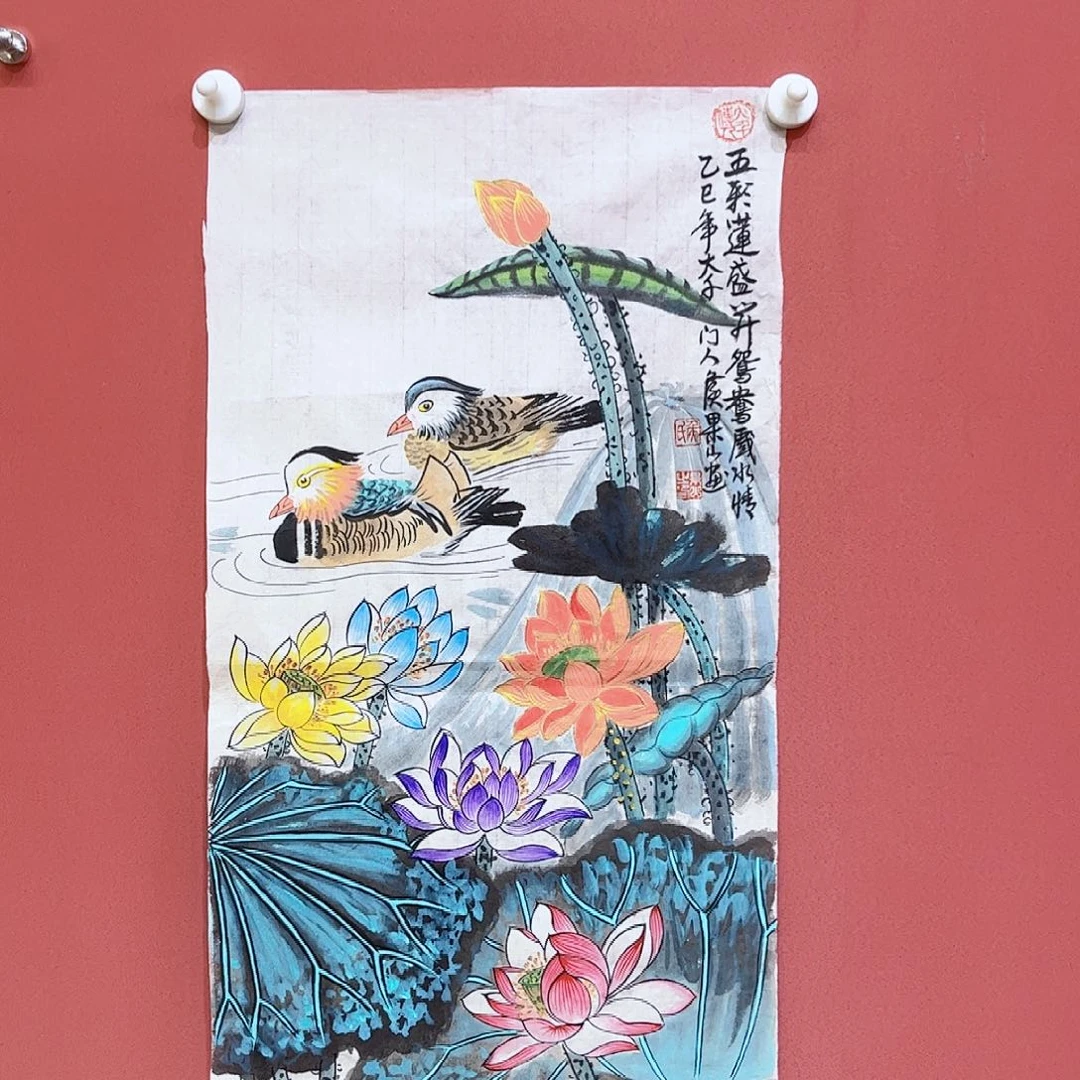 国画侯果山老师作品朵