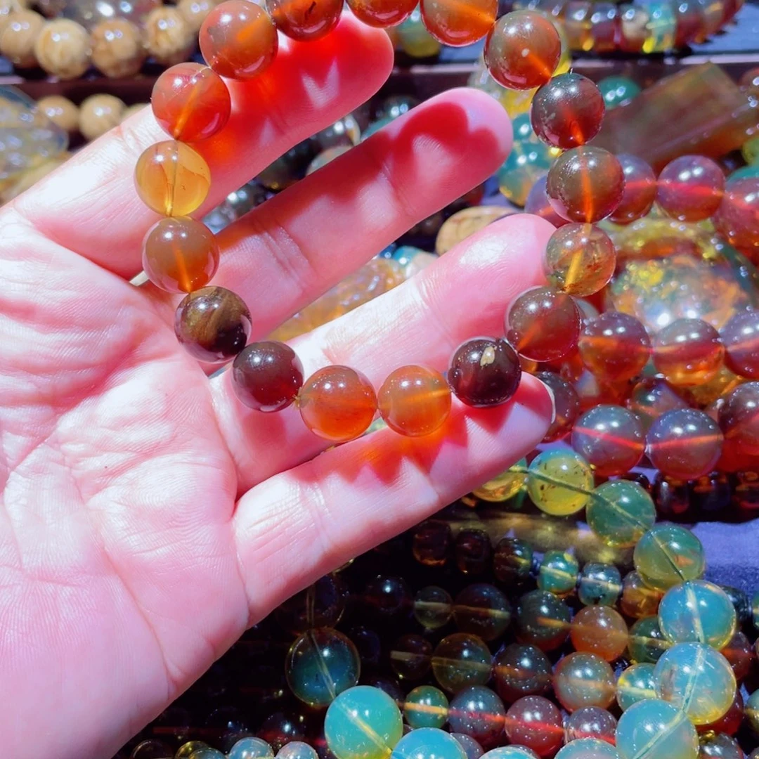 B***.未镶嵌项链琥珀天然