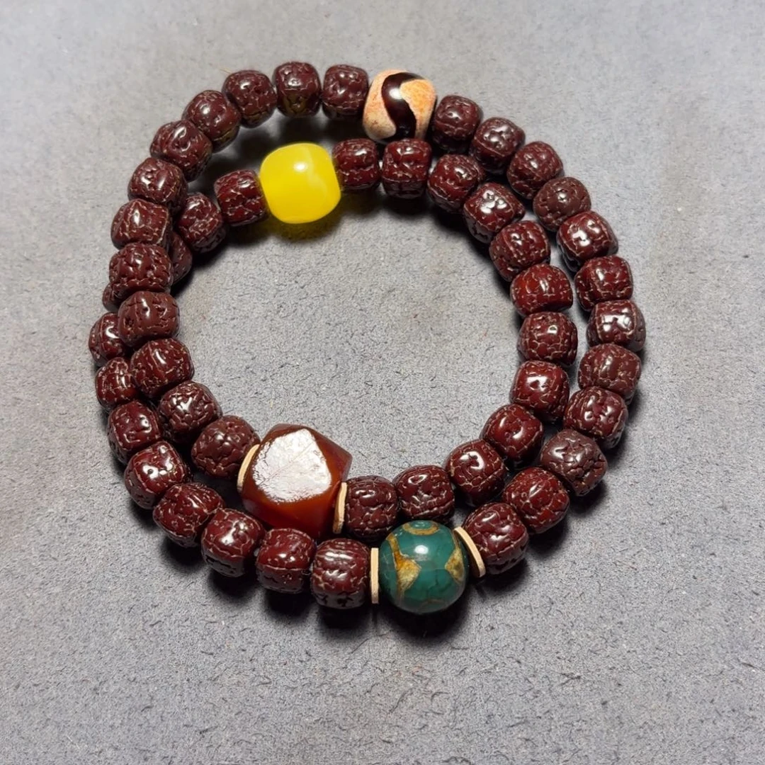 金刚菩提吊坠老金刚双圈10mm