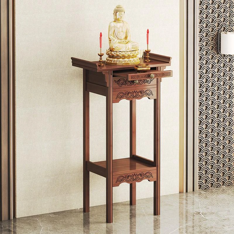 供桌香案家用佛堂柜财神爷柜子客厅摆放供奉神台出80x80阳台长条
