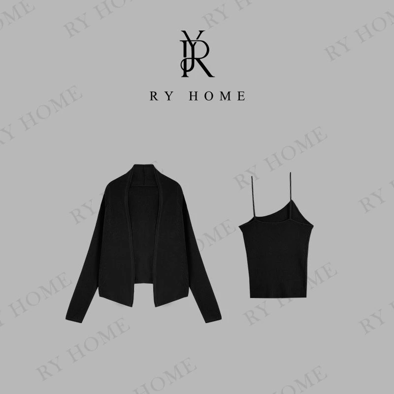 【容雨RYHOME】羊毛＋新款慵懒松弛感毛衣开衫253M3006