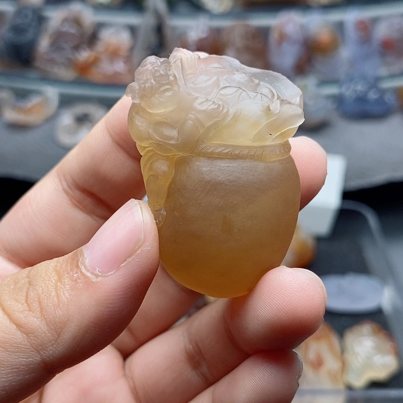 【闪购商品】未镶嵌吊坠定制玛瑙