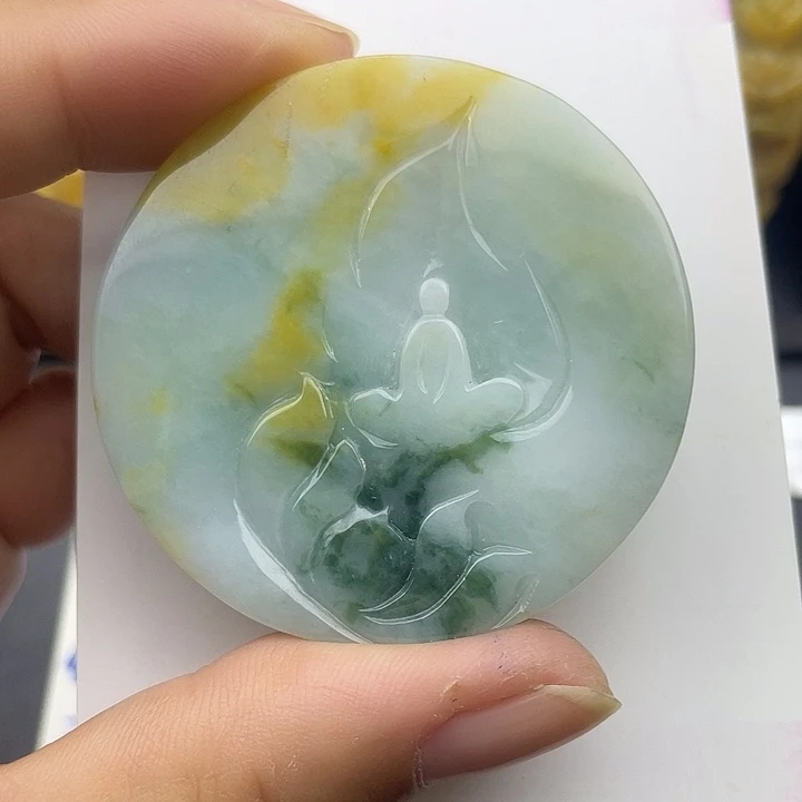 翡翠未镶嵌颈饰天然翡翠