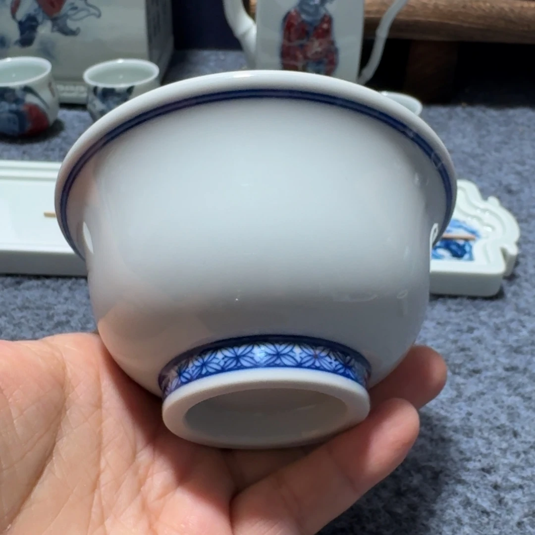 现代景德镇陶瓷手绘茶具