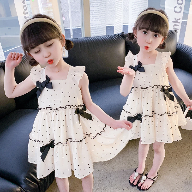 女童公主裙2025炸街夏装3-6岁小女孩洋气生日裙子夏季儿童连衣裙