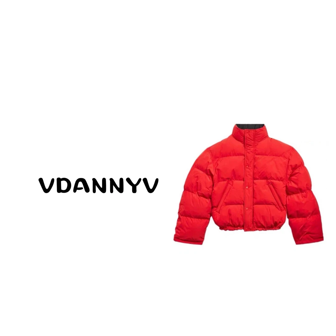 24秋冬 巴黎走秀系列 红黑双面棉服 男女同款外套