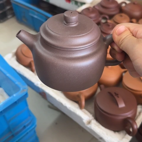 格***诺茶壶紫砂天青泥料300cc