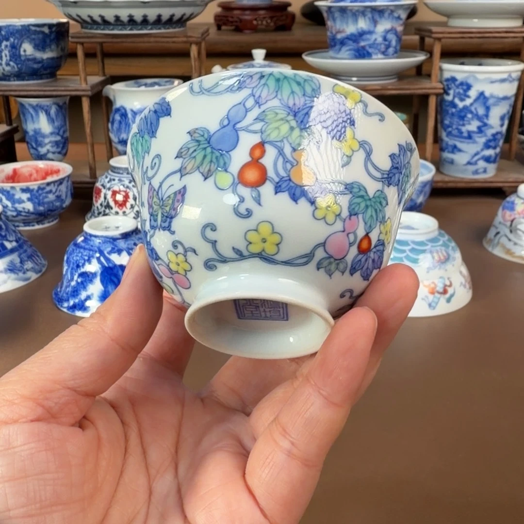 景德镇陶瓷手工手绘