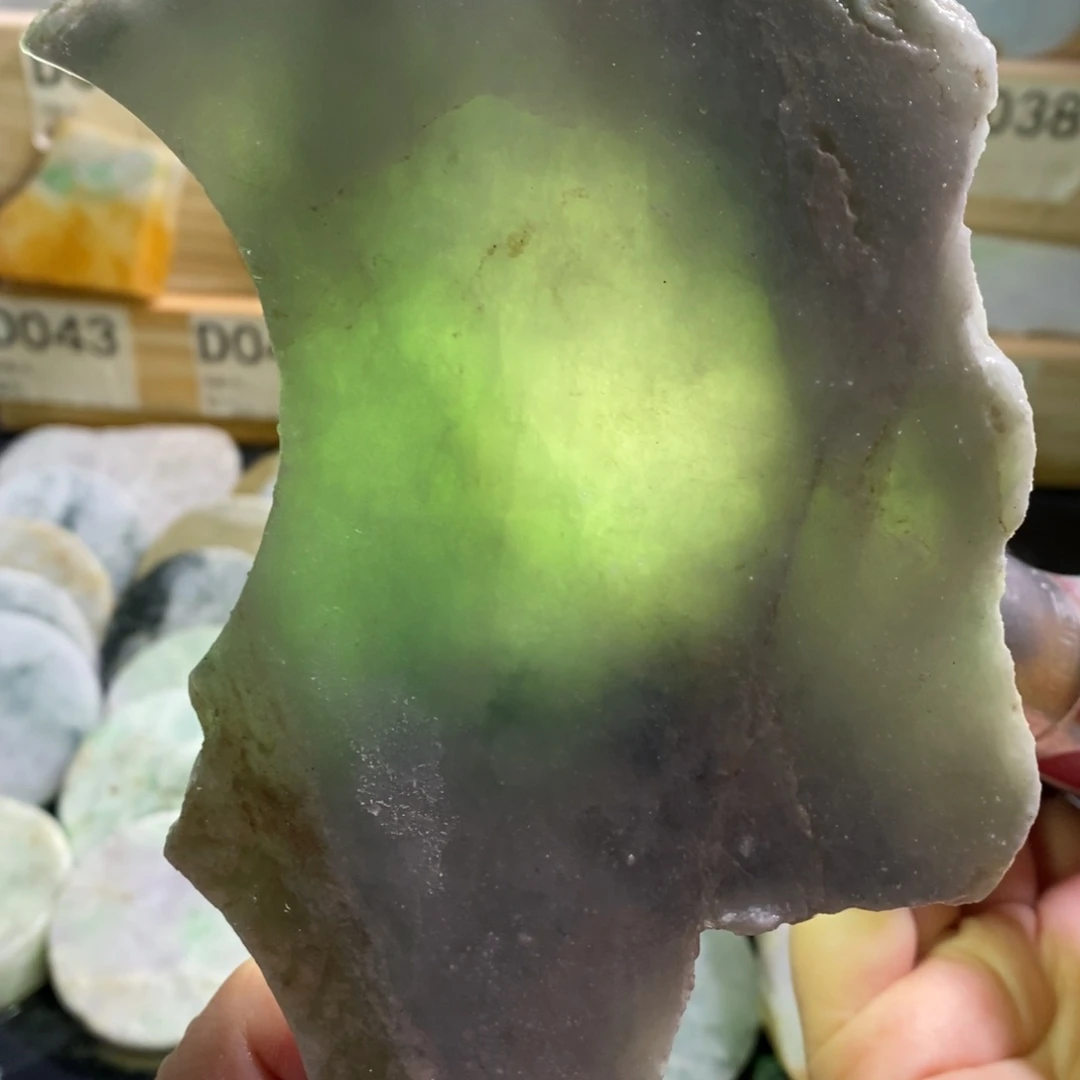 颈饰未镶嵌翡翠天然翡翠