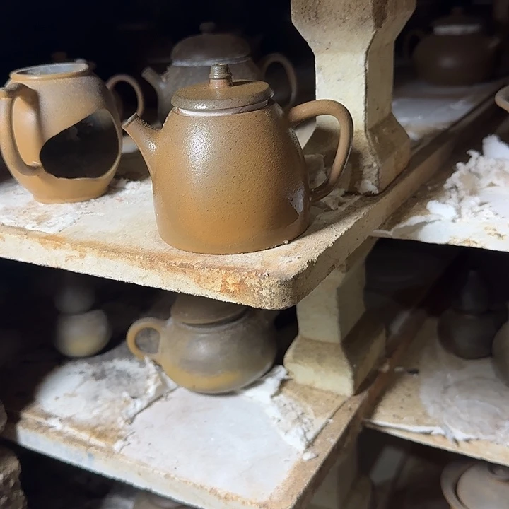 紫泥茶壶坭兴陶柴烧