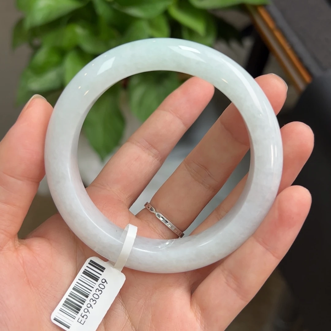 翡翠未镶嵌手镯44号59.7正