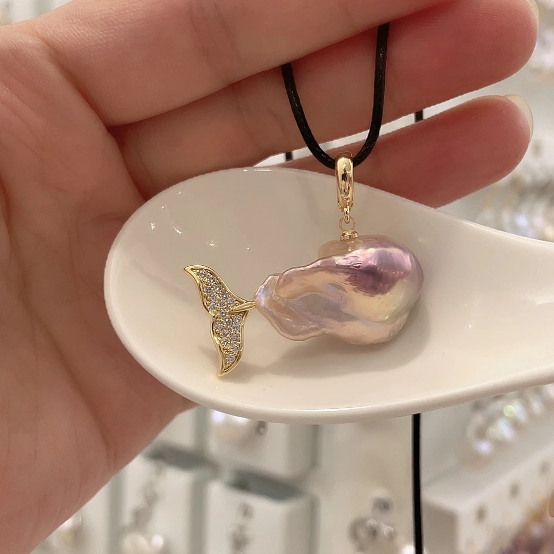 ****子淡水珍珠天然淡水珍珠巴洛克未镶嵌