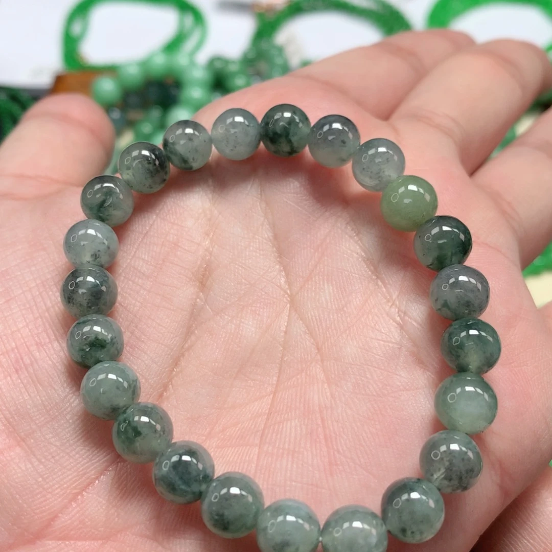 未镶嵌手链翡翠翡翠