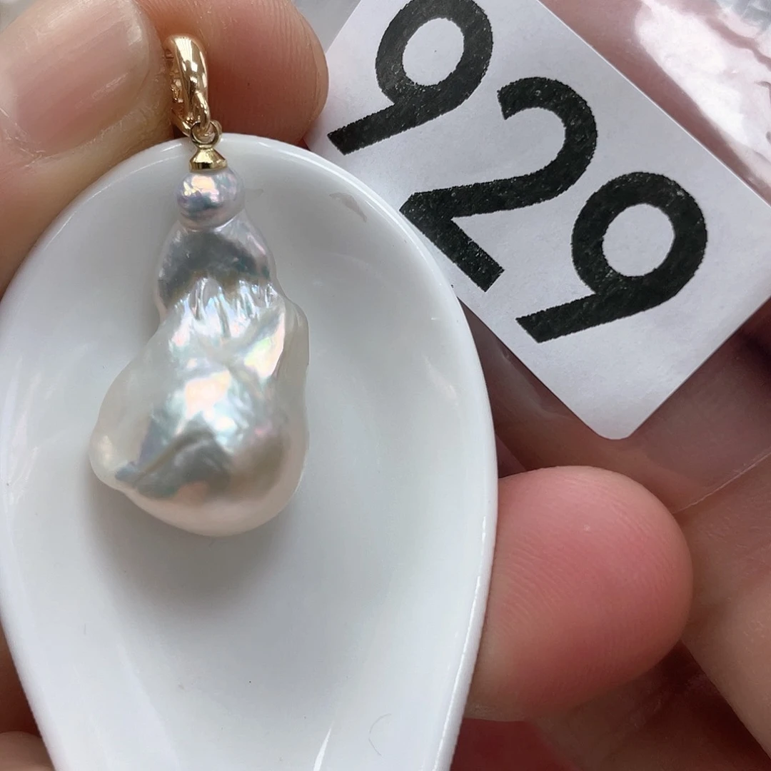 淡水珍珠颈饰银S925镶嵌