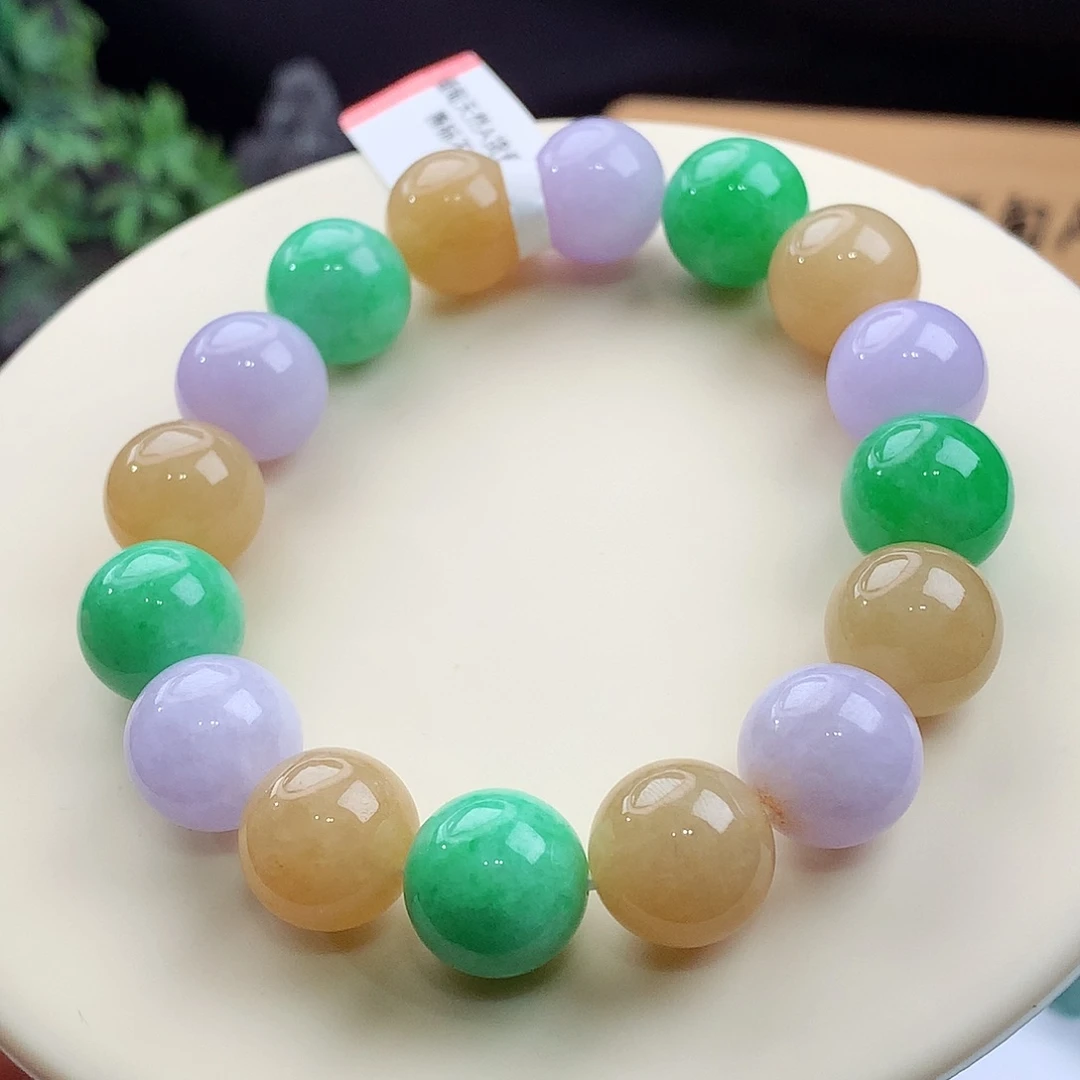 未镶嵌手链翡翠卡13mm