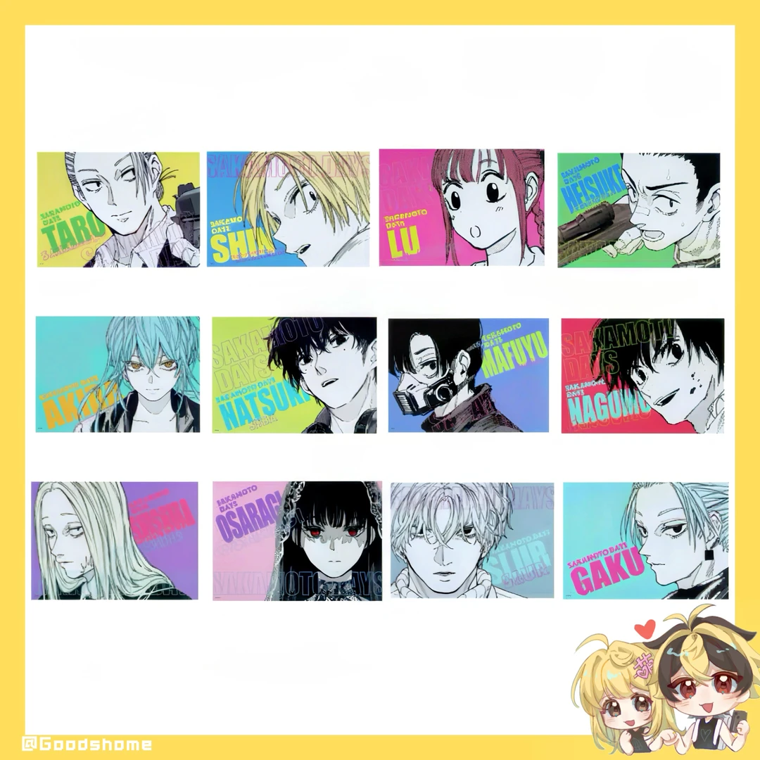 【日谷/坂本日常】JS坂本商店-艺术卡/吧唧/杯垫/冰箱贴