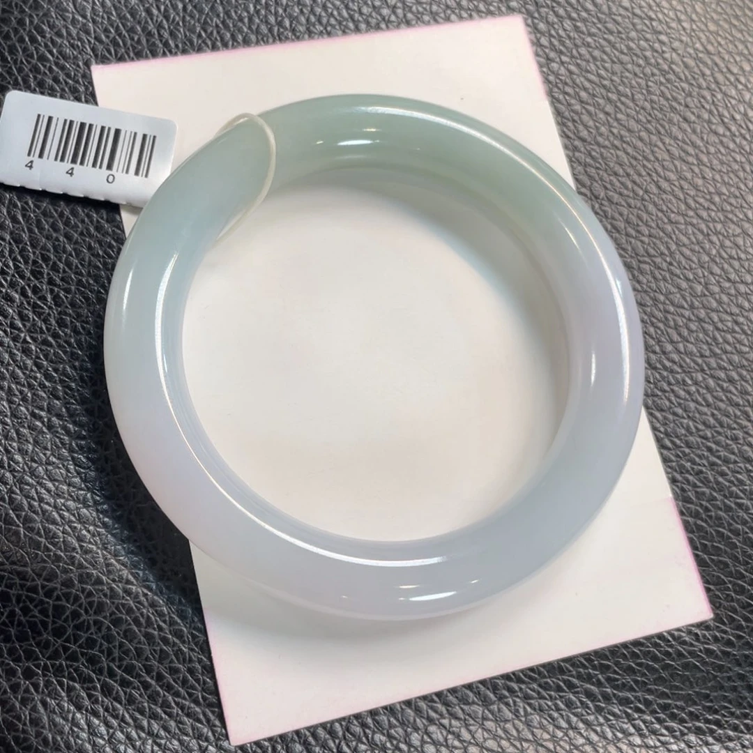 翡翠未镶嵌手镯146号 56圆条